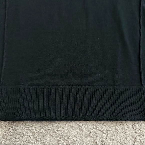 Threads & Heirs Sweater Mens Size S Knit V Neck Black - Picture 2 of 12